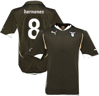 Lazio Hernanes 2010-11 away shirt
