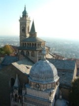 View over Bergamo Alta