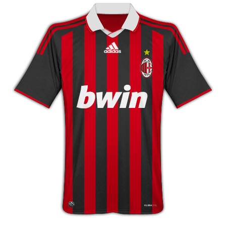 AC Milan 2009-10 home shirt