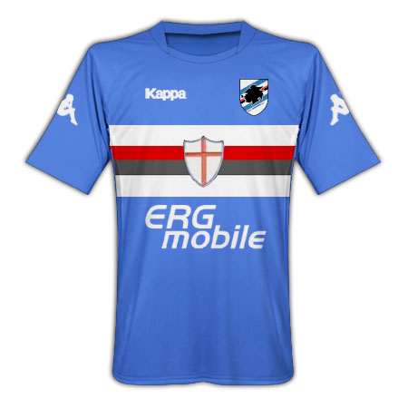 Sampdoria 2009-10 home shirt